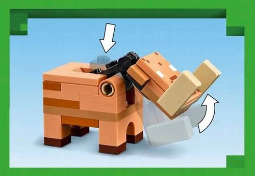 21255 - lego minecraft - zasadzka w portalu do netheru na Arena.pl