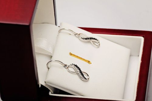 Złote kolczyki KBD3873 - Diament na Arena.pl