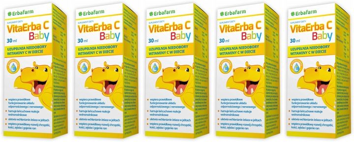 VitaErba C Baby Krople Dla Dzieci Z Witaminą C 30 ml zdjęcie 1