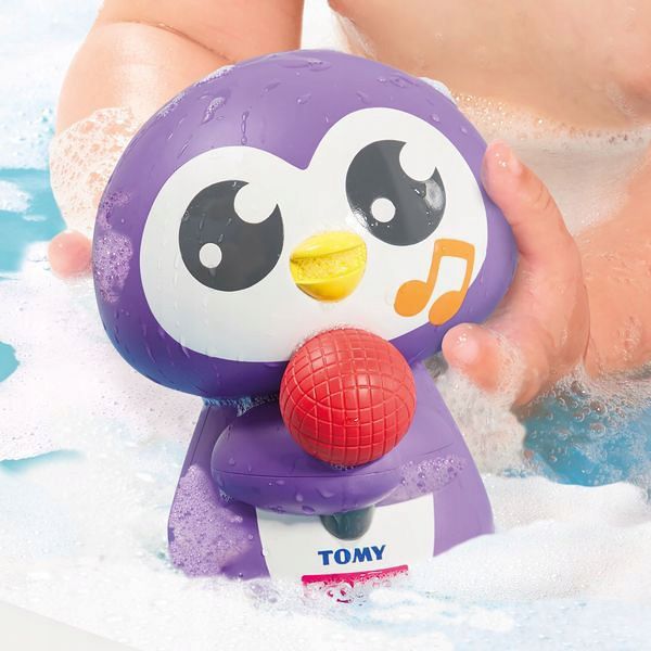 BEZPIECZNA ZABAWKA KĄPIELOWY PINGWIN 12M+ TOMY zdjęcie 2