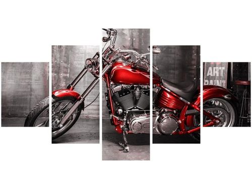 80CM 150CM OBRAZ 5 ELEM LIFE IS ART ŚCIENNY na Arena.pl