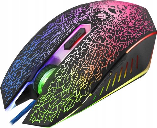 Myszka Gamingowa Programowalna Mysz Dla Graczy LED + Kod Promo WarThunder na Arena.pl