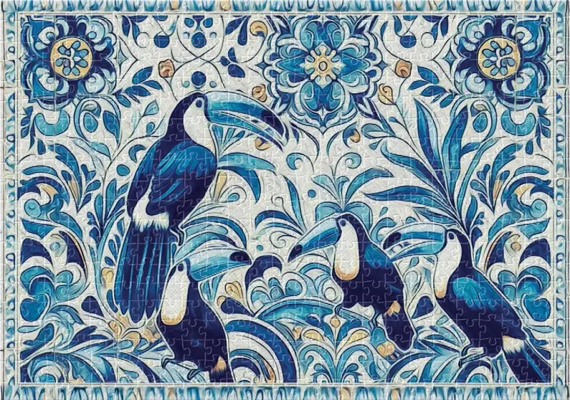 Puzzle 500 elementów. Art on Tiles 1 zdjęcie 3