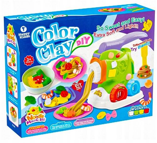 Ciastolina makaron maszynka ciasto masa plastyczna zestaw kreatywny 18w1 na Arena.pl