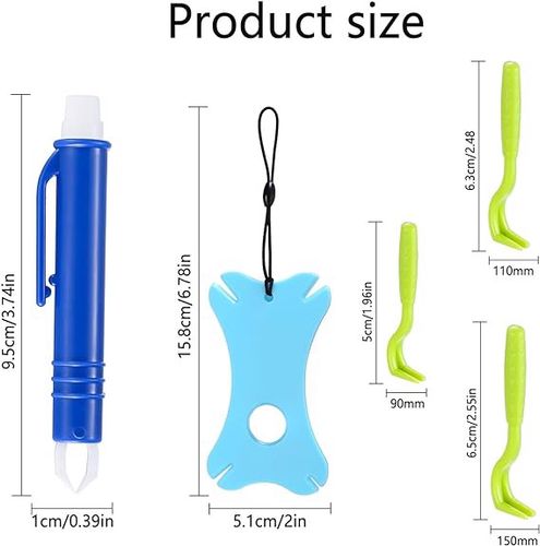 Szczypce pęseta do usuwania kleszczy lupa 8szt na Arena.pl