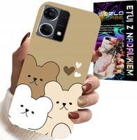 ETUI DO OPPO RENO7 4G - MIŚ, MISIE WZORY DLA NAJMŁODSZYCH DZIECI