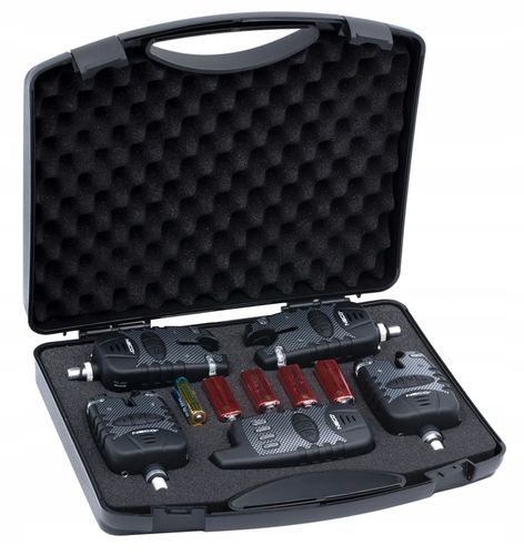 ZESTAW SYGNALIZATORÓW WĘDKARSKICH Z CENTRALKĄ 4+1 W PUDEŁKU na Arena.pl