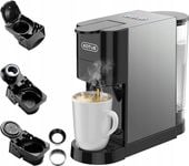 Ekspres kapsułkowy do kawy Nespresso 1450W 0,8L 19 bar KOTLIE Wtyczka UK