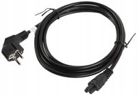 2 x Kabel 3m zasilający koniczynka do laptopa IEC-C5