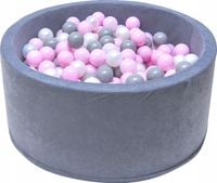 Suchy Basen z Kulkami 90x40 200 piłek bez BPA - basenik z piłeczkami