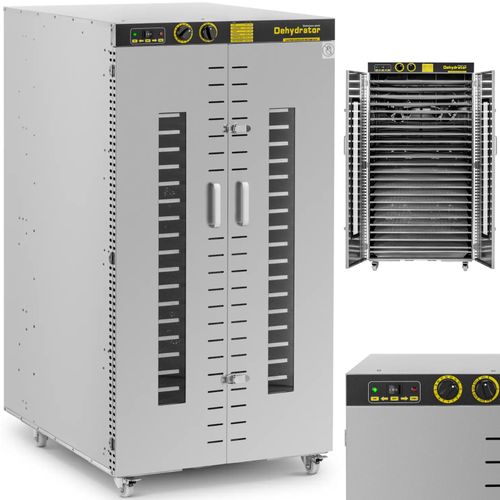 Suszarka przemysłowa do żywności ziół owoców 24 ruszty 40-90 C 5850 W na Arena.pl