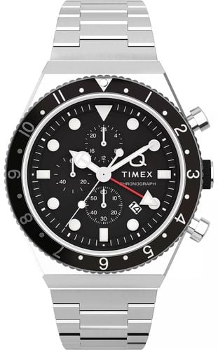 zegarek męski timex q timex 3-time zone chronograph tw2v69800 + box na Arena.pl