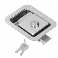 METALOWY ZAMEK DO DRZWI PRZYCZEPY