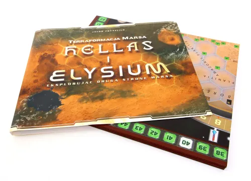 Terraformacja Marsa Hellas i Elysium - dodatek do gry z dwustronną planszą na Arena.pl
