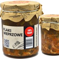 Mielczarek ZUPA FLAKI WIEPRZOWE gotowe danie WYSTARCZY PODGRZAĆ 490g 0,49KG