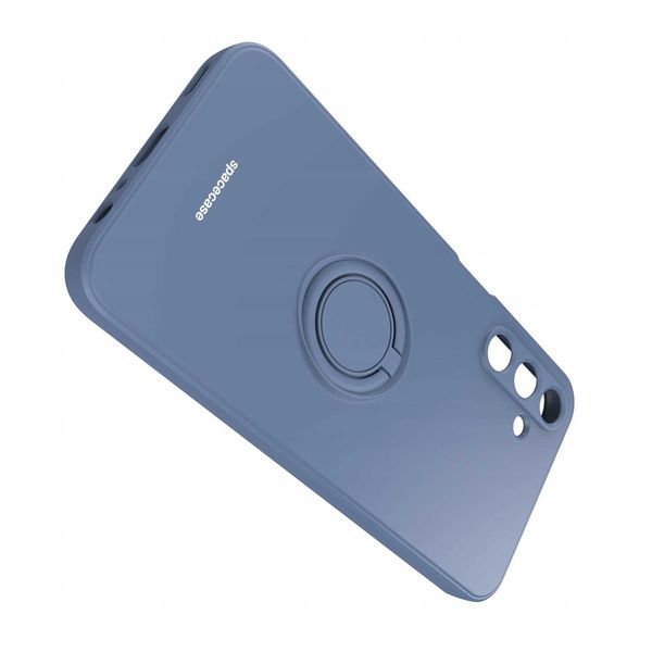 Spacecase Silicone Ring Galaxy A15 4G / 5G Blue zdjęcie 6