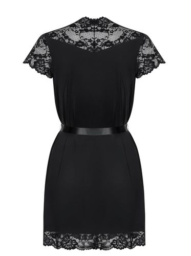szlafrok obsessive 810 pei czarny s/m na Arena.pl