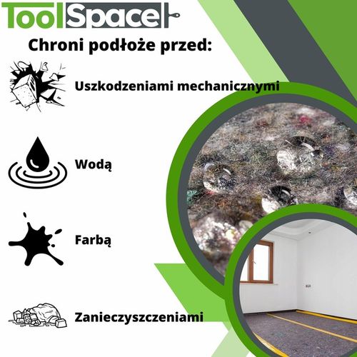 FILC OCHRONNY Z FOLIĄ MATA MALARSKA 1x25mb 220G/M2 na Arena.pl