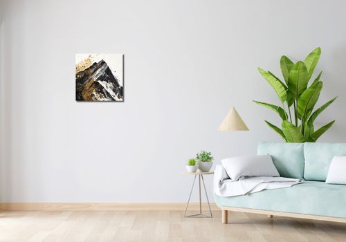 Obraz 40x40cm Złote Szczyty na Arena.pl