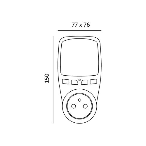 miernik poboru energii kobi pmm 1 biały kobi na Arena.pl