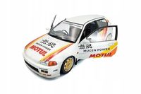 SOLIDO HONDA CIVIC (EG6) “Mugen Racing” 1992 White/decor 1:18