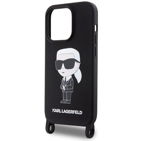 Etui Karl Lagerfeld do iPhone 15 Pro Max, Czarny zdjęcie 5