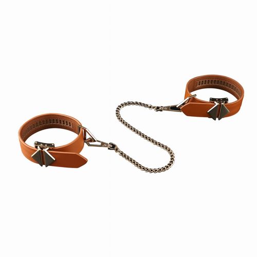 zestaw do krępowania 8-bondage-straps restraint set brown lockink na Arena.pl