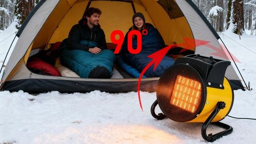 Termowentylator nagrzewnica elektryczna ceramiczna farelka cichy grzejnik na Arena.pl