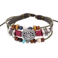 Męska bransoletka regulowana chakra yoga