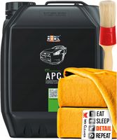 ADBL APC MOCNY UNIWERSALNY ŚRODEK CZYSZCZĄCY ZESTAW AKCESORIA MIKROFIBRA