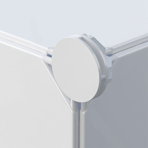 SZAFA MODUŁOWA DLA DZIECI BIAŁA Z MOTYWEM BAJKOWYM DUŻA GARDEROBA 9 PÓŁEK zdjęcie 8