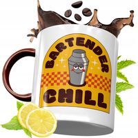 Kubek Bordowy Dla Barmana Na Urodziny Prezent Z Nadrukiem Ze Zdjęciem