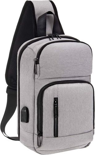 Plecak Miejski na Ramię KINGSLONG z Portem USB na Arena.pl