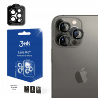 Apple iPhone 15 Pro Max - 3mk Lens Protection Pro Graphite