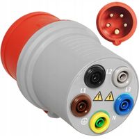 Adapter pomiarowy 16A 5P 400V do mierników instalacji gniazdo siłowe tester