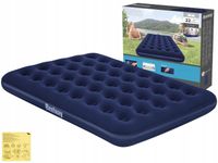 Materac Dmuchany Welurowy Dwuosobowy Łóżko Bestway 67002 191x137 MODEL