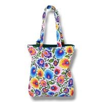 Torba na zakupy bawełniana shopperka torba shopper torba zakupowa łowicz