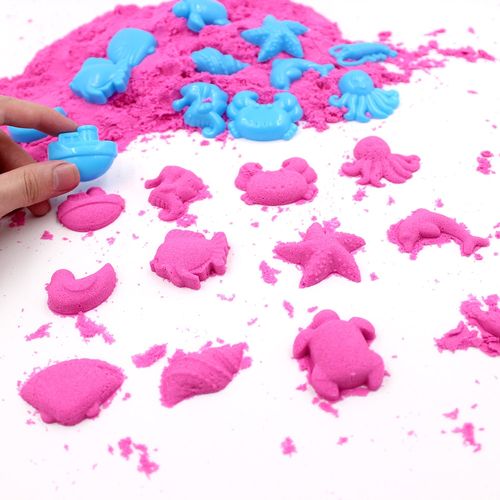 Piaskownica + Piasek Kinetyczny 3Kg + Foremki na Arena.pl