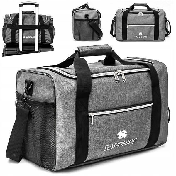 TORBA bagaż podręczny DO SAMOLOTU 40x20x25 RYANAIR pojemna UCHWYT kieszenie zdjęcie 1