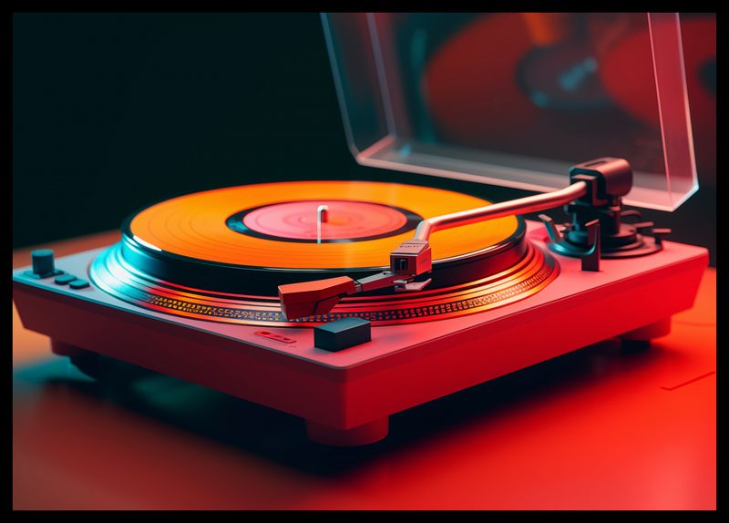 Plakat 59,4x42cm Retro Granie zdjęcie 2