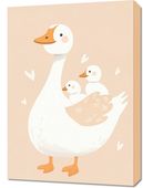 Obraz 50x70cm Wzory dla Dzieci, Dziewczynki i Chłopca - Kaczuchy