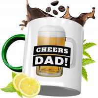 Kubek Zielony Dla Taty Tatusia Na Urodziny Prezent Z Nadrukiem Ze Zdjęciem