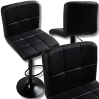 HOKER KRZESŁO BAROWE OBROTOWY ECOSKÓRA PODSTAWA REGULOWANY PODNÓŻEK DO 80CM