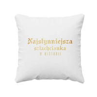 Najsłynniejsza szlachcianka w historii - poduszka dla fanów serialu 1670