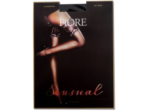 Pończochy samonośne Sandrine wysoka koronka Sand 3 na Arena.pl