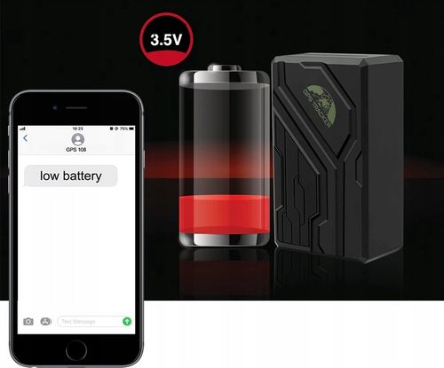 LOKALIZATOR GPS TK108B MAGNES PODSŁUCH ŚLEDZENIE TRACKER APP 10000mAh na Arena.pl
