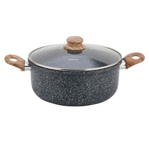 garnek marmurowy z koszem do smażenia kinghoff kh-1985 4l na Arena.pl