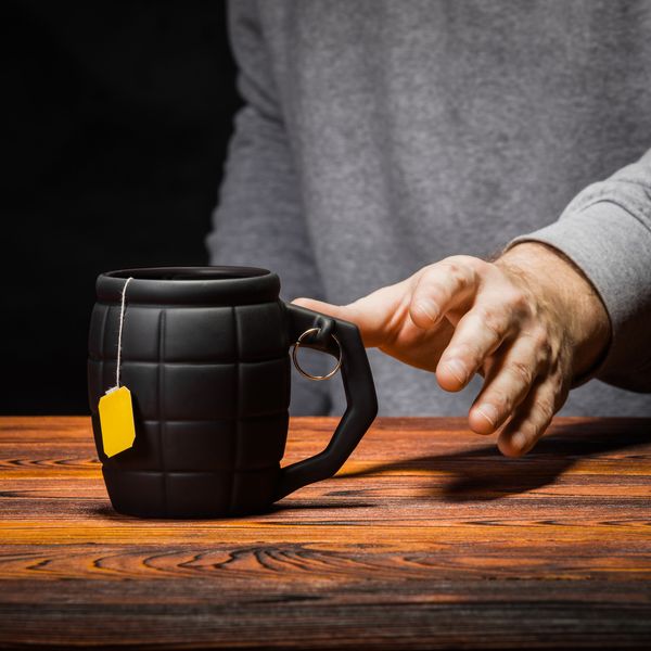 Kubek Granat 450 ml - Czarny zdjęcie 8