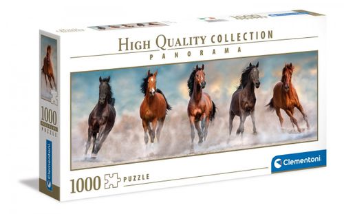 Puzzle 1000 elementów Panorama Horses na Arena.pl