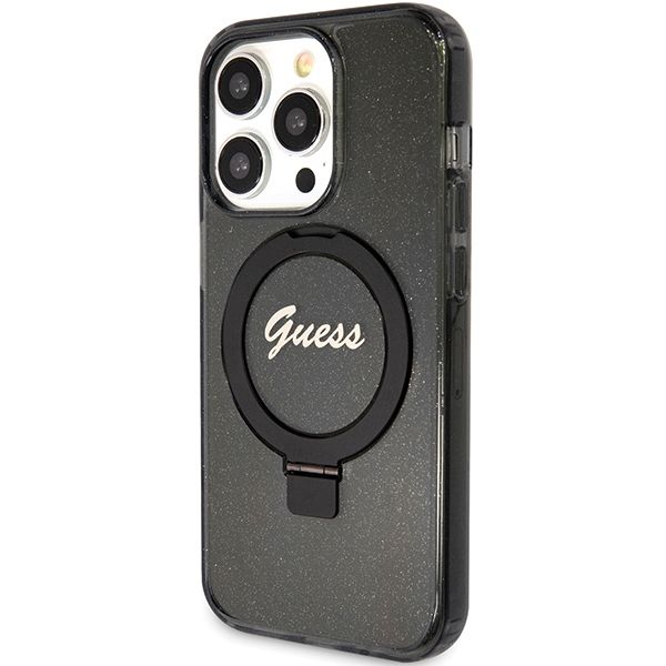 Etui Guess do iPhone 15 Pro, Czarny, MagSafe zdjęcie 2